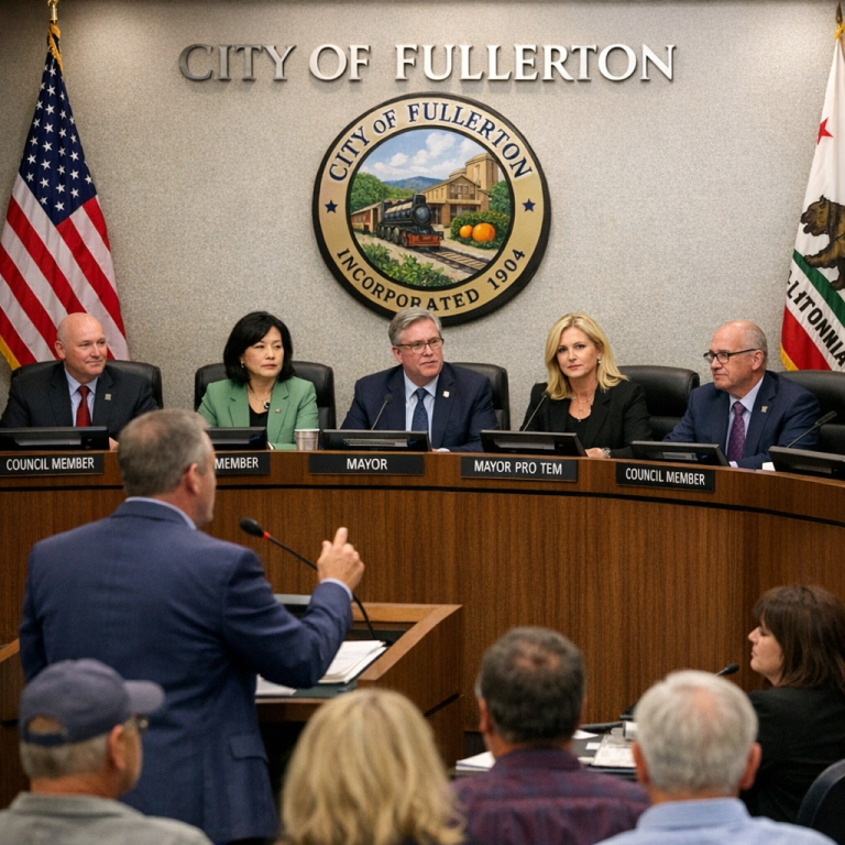 Fullerton Weighs Housing Goals, Budget Choices, and Public Safety Concerns