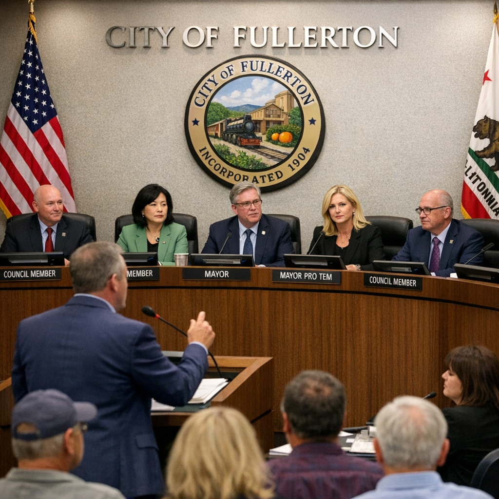 Fullerton Weighs Housing Goals, Budget Choices, and Public Safety Concerns